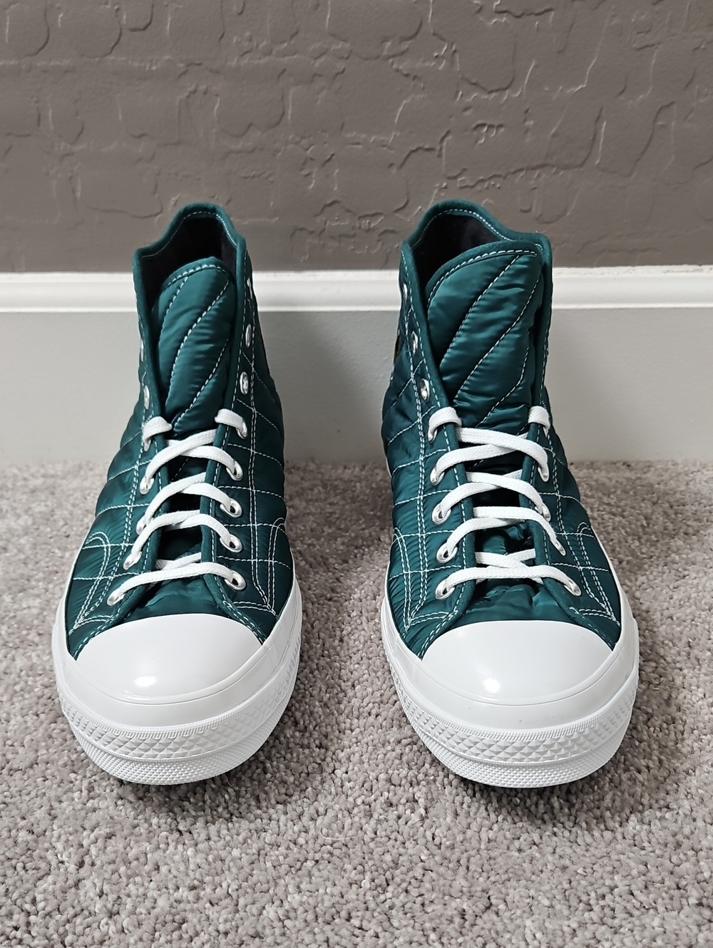Converse Chuck Taylor 70 HI Teal & White High-Top Sneakers